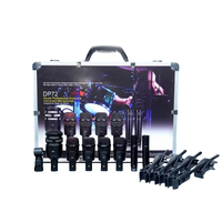 Kit de microphones à condensateur professionnels Audix DP72 pour batterie, 7 pièces, filaires, anti-bruit, légers