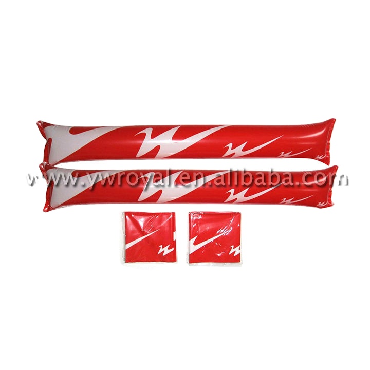 Индивидуальные мигающие пластиковые надувные приветливые палочки со светодиодами