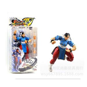 <span class=keywords><strong>Street</strong></span> <span class=keywords><strong>Fighter</strong></span> Chun-Li pour Neca Garage Kits Wang RYU GUILE Personnes Déménagement Modèle Maison Fantôme PVC Poupées À Main Jouet - Product Image 5