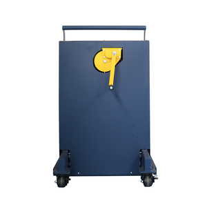 공장 직판 간편 조작 핸드 포크리프트 라벨 롤 리프터 릴 리프팅 장비 트롤리 기어 베어링 1년 보증 - Product Image 6