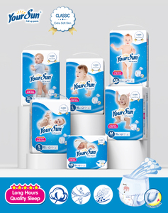 MUESTRA GRATUITA Venta al por mayor Falda pañales de bebé Piel suave Pañal de bebé orgánico desechable para niñas - Product Image 2
