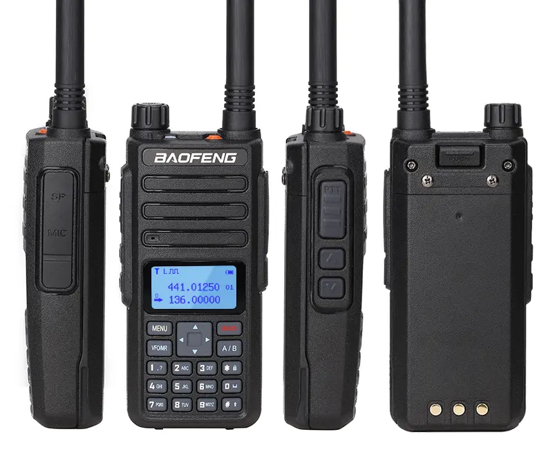 Hai chiều đài phát thanh Baofeng Radio BF H6 Walkie-Talkie xách tay ham đài phát thanh BF-H6 walki talki Bộ