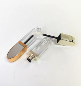 Envases de Brillo Labial de Marca Privada, Tubos de Brillo Labial Únicos, Botella Vacía con Tapa de Espejo y Decoración de Diamantes de Imitación, Envase de Brillo Labial para Maquillaje - Product Image 4