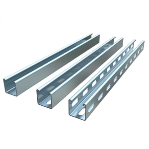 41x41 41x21 Cold Formed <b>Light</b> Weight Galvanised Steel c Channel Metal Solar Bracket - Product Image 2