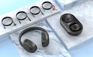 <span class=keywords><strong>Casque</strong></span> TV Blue Tooth Over Ear 50H Playtime <span class=keywords><strong>avec</strong></span> base multifonctionnelle comme <span class=keywords><strong>station</strong></span> de chargement et de stockage <span class=keywords><strong>Casque</strong></span> TV sans fil pliable - Product Image 3