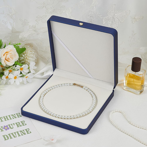 High-End Luxury Velvet Octagonal Gift <b>Box</b> Wholesale for Mother Pearl Necklace Jewelry Square Receiving Pearl <b>Treasure</b> <b>Box</b> - Product Image 4
