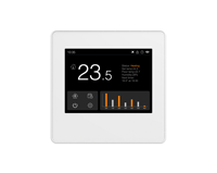 Thermostat intelligent WiFi MC35 - Écologique, résistant au feu, PC+ABS, 220V/230V, relais 16A, électrique, maison, bureau, salon, hôtel, facile
