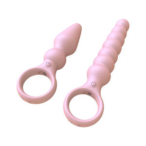 Vibratore Anale con Anello di Trazione per Uomo e Donna, Massaggiatore Prostatico, Giocattolo Sessuale per Sesso Sicuro - Product Image 2