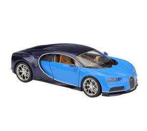 Welly 1:24 <span class=keywords><strong>Bugatti</strong></span> <span class=keywords><strong>Chiron</strong></span> Modèle de voiture en alliage moulé sous pression, <span class=keywords><strong>jouet</strong></span> et cadeau, portes et capot ouvrables, pour collectionneurs, véhicules et jouets - Product Image 1