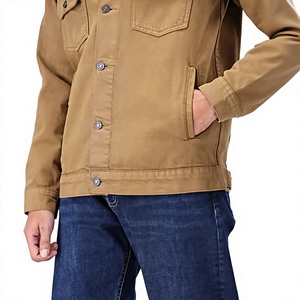 Chaqueta Vaquera para Hombre ELYSIAN INDUSTRIES, Azul, Algodón, Casual, Primavera, Verano, Otoño, Corte Regular, Cierre de Botones, Lavable, Costuras Decorativas - Product Image 5