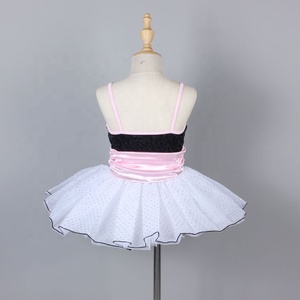Vestito <span class=keywords><strong>da</strong></span> <span class=keywords><strong>ballo</strong></span> per <span class=keywords><strong>bambina</strong></span> in morbido filato, tutù per esibizioni di danza classica - Product Image 4