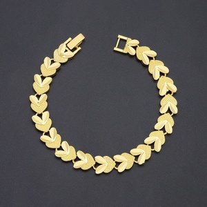 กำไลข้อมือแฟชั่น JXX สำหรับสุภาพสตรี รุ่นใหม่ ชุบทอง 24K แบบ Cuban Link สำหรับเป็นของขวัญงานแต่งงาน ประดับด้วยเพชรซิร์คอนเป็นหินหลัก - Product Image 3