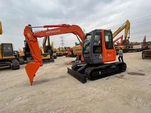 Pelles hydrauliques sur chenilles Hitachi EX ZX75 d'occasion au Japon Prix bon marché - Product Image 4