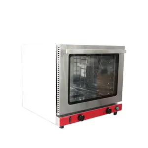 High efficiency forced air covnection electric stainless steel hot air Timer comercial convection oven