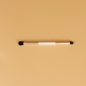 Pinceau double embout avec manche transparent moulé par injection et têtes en fibres synthétiques - Product Image 1