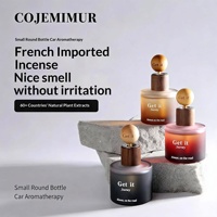 Nouveau Désodorisant de Voiture Haut de Gamme en Verre, Coffret Cadeau, Parfum d'Intérieur, Décoration, Parfum Durable pour la Maison, Désodorisant Frais