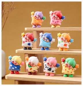 Blind Surprise Mystery Bag Mini Anime Flocado Estatua <span class=keywords><strong>de</strong></span> una pieza Modelo 3D Juguete Estatuilla Resina Artesanía Escultura Proveedores al por mayor - Product Image 1