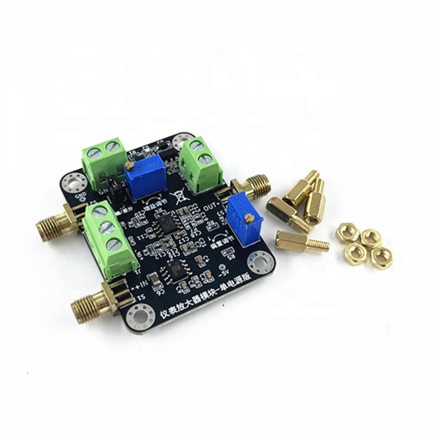 INA828 Amplifier Module Millivolt/microvolt Voltage Instrument Precision Amplifier Single Ended/differential Single Power Supply