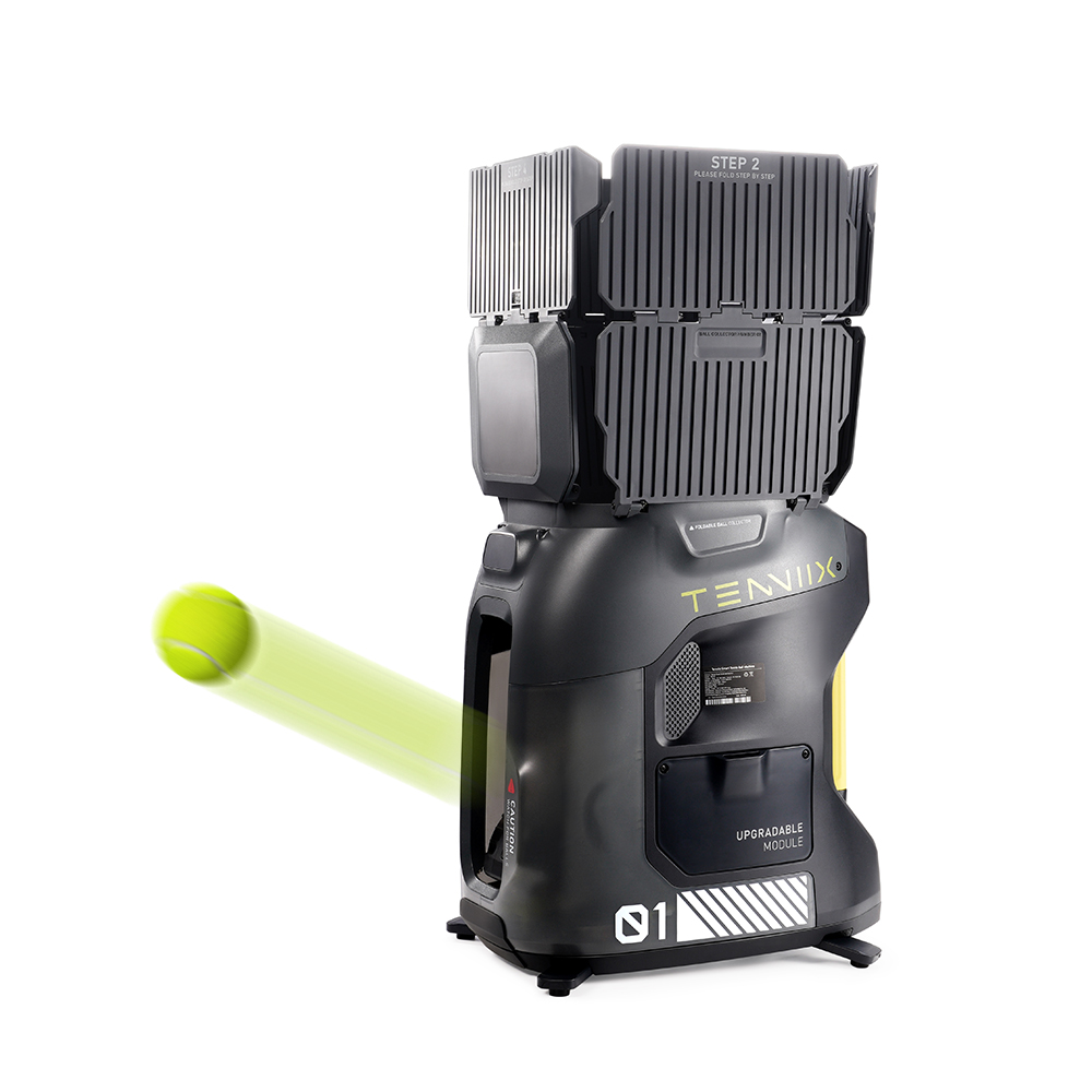 New Tenniix Tennis Ball Machine Professional AI Tennis Robot Training Tennis Ball Launch Training Shooting Machine