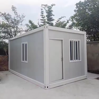 Maison modulaire préfabriquée en conteneur à montage rapide pour chantier de construction, bureau de chantier, dortoir temporaire, logement
