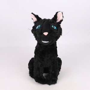 Mainan mewah kucing Coraline baru lintas batas Super lembut kucing hitam hantu ibu 2 boneka perifer dengan katun PP mengisi tipe beruang - Product Image 3