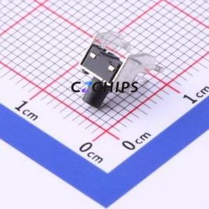 UK-B02160-G6-250 Tactile Switch Through hole Component THT Switch Single Pole Single Throw Round Button 2.5N Right Angle Insert - Product Image 2