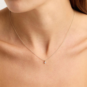 Collar chapado en oro <span class=keywords><strong>de</strong></span> 14 quilates <span class=keywords><strong>de</strong></span> Plata <span class=keywords><strong>de</strong></span> Ley 925 para mujer <span class=keywords><strong>de</strong></span> Venta caliente con diseño <span class=keywords><strong>de</strong></span> gota <span class=keywords><strong>de</strong></span> agua <span class=keywords><strong>de</strong></span> moda <span class=keywords><strong>Charlotte</strong></span> - Product Image 4
