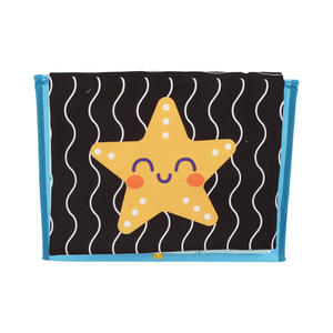 Juguetes Educativos para el Tiempo Boca Abajo, <span class=keywords><strong>Libro</strong></span> de <span class=keywords><strong>Tela</strong></span> Sensorial para el Aprendizaje Temprano, <span class=keywords><strong>Libro</strong></span> Suave para Bebés con Papel Arrugado, Espejo y <span class=keywords><strong>Texturas</strong></span> Divertidas - Product Image 5