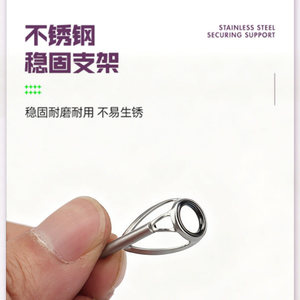 Rod Guide 304 Stainless Steel Line Guide Licensed Private Label for Lure Fishing <b>Surf</b> Rod Building Durable Fishing Accessory - Product Image 2