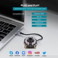Caméra de vision nocturne USB 2MP Webcam 1080P 60fps commutateur jour et nuit COMS 850nm avec coupe IR noir et blanc et couleur