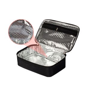THK Mini <b>Lunchbox</b> Portable Cooler Bags Simple Cartoon Food Polyester Oxford Bags Small Hand-held <b>Insulated</b> Lunch Box - Product Image 4