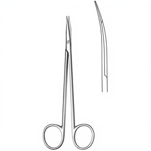 Tijeras Quirúrgicas Curvas Reynolds de 18 cm (7 Pulgadas) para Corte de Precisión y Procedimientos Médicos Generales - Product Image 1