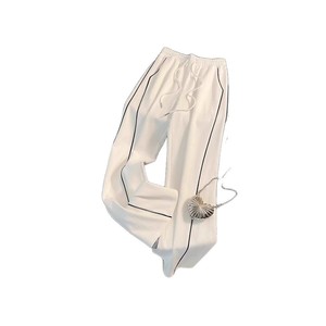 Ensemble deux pièces décontracté style sport pour femme, cardigan et pantalon large à motif uni, collection automne, pour le commerce international - Product Image 4