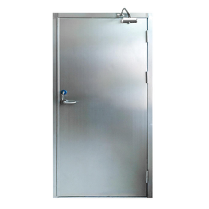 Portes résistantes au feu antivol en acier personnalisées pour les immeubles de grande hauteur Hôtels Restaurants Hôpitaux - Product Image 2