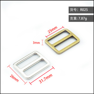 Hebilla de Metal en Forma de D de 10mm 15mm 20mm 25mm 32mm 38mm, Ajustable y Deslizante, de Aleación de Zinc, para Bolsos, Mochilas y Accesorios de Ropa - Product Image 4