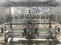 Remplisseuse de liquides par gravité haute précision à 8 têtes, précision de ±0,5 % pour le traitement des liquides (vinaigre, sauce soja, produits alimentaires)
