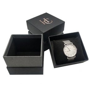 Proveedor Confiable de Cajas para Relojes, Caja Rígida de Papel con Tapa y Base, Logotipo Personalizado, Empaque de Lujo para Relojes, Fábrica Profesional, Se Acepta OEM - Product Image 6