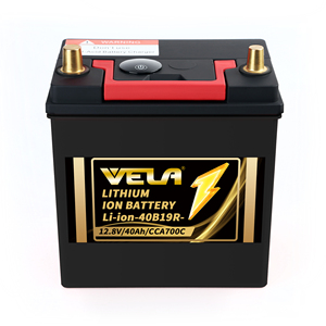 VELA Lityum Demir Pil Paketi 40B19R 12.8V 40Ah Dahili BMS Kartı CE Sertifikalı Araç Marş Aküsü - Product Image 3