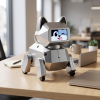 Robot chien IA, compagnon de bureau, écran LCD, WiFi, programmation interactive, jouet éducatif