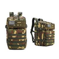 Harga pabrik tas taktis 40L ransel Molle System Assault Pack peralatan bertahan hidup luar ruangan ransel tahan air ransel olahraga kapasitas besar