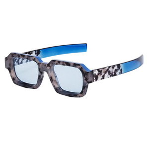 Gafas de Sol Cuadradas Punk Lmamba 2784 para Hombre, Gafas de Sol Rectangulares Retro de Marca de Lujo 2024 para Mujer, Montura Gruesa, Lentes Personalizadas - Product Image 6