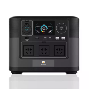 Station d'alimentation portable de 1200 watts, générateur solaire pour la maison, le camping, batterie de secours pour une utilisation en intérieur et en extérieur, état neuf - Product Image 2