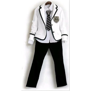 Uniformes Escolares de Moda al por Mayor para Niños y Niñas, Camisa Blanca y Pantalones - Product Image 5