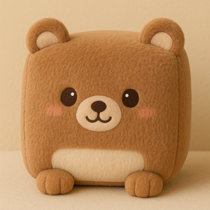 Cuscino in peluche con animali quadrati personalizzati, simpatico cartone animato, bambola, orsacchiotti, orsacchiotti, ciondolo, gatto, peluche - Product Image 2