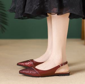 Sandálias Femininas e Novo Estilo Elegante, Sapatilhas Versáteis com Bico Fino, Chinelos Modernos para Mulheres - Product Image 4