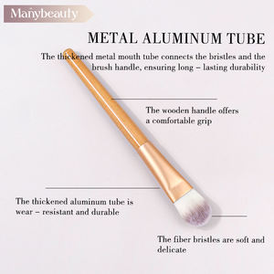 Vendita all'ingrosso calda BB <span class=keywords><strong>fondotinta</strong></span> crema applicatore di setole morbide portatile professione spazzola <span class=keywords><strong>per</strong></span> Spa maschera - Product Image 3