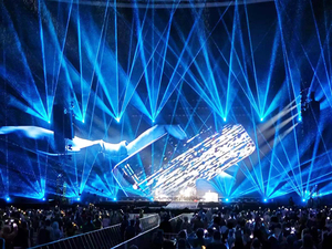 15W Full Color 3D Animación RGB Disco Party Stage DJ Boda Luces láser Aplicación controlada Wedding Party Lighting - Product Image 3