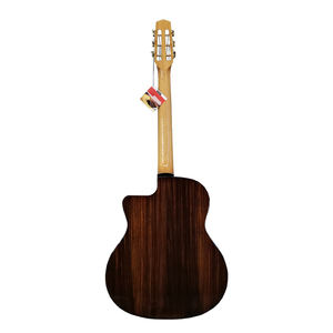 กีตาร์โปร่งอะคูสติกยี่ห้อ Aiersi งานแฮนด์เมดคุณภาพสูง หน้าไม้ซีดาร์แท้ สไตล์วินเทจ จิปซีแจ๊ส สำหรับมืออาชีพ รุ่นสั่งทำพิเศษ - Product Image 3