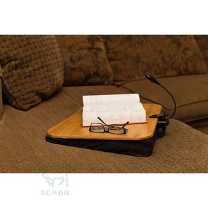 Cojín portátil de bambú para disipación de calor y escritura cómoda - Product Image 5