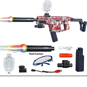 Nuovo Blaster Elettrico <span class=keywords><strong>VECTOR</strong></span> 67CM per Palline in Gel, Modalità Automatica e Manuale, Giocattolo da Tiro per Esterni per Ragazzi - Product Image 2